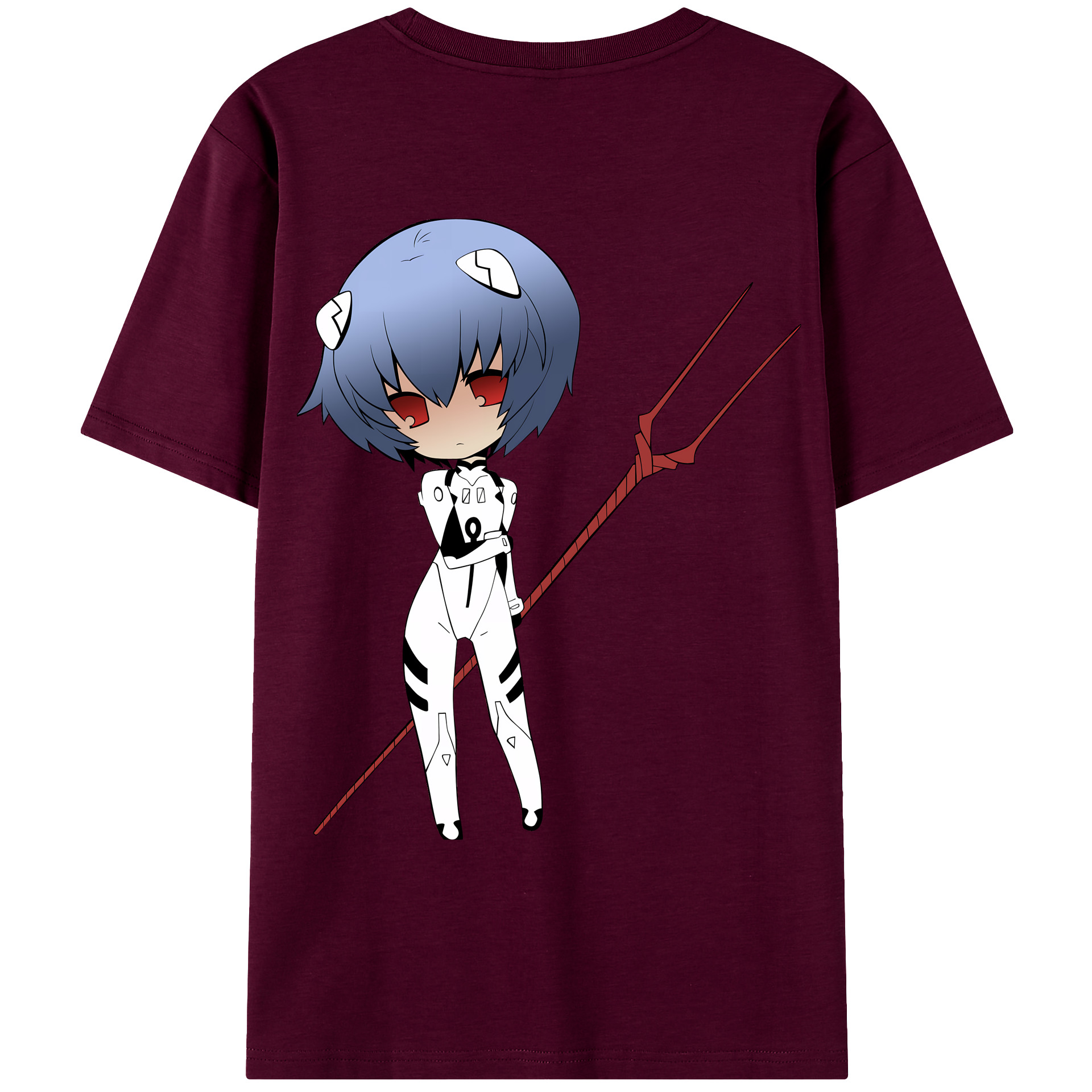 （画像用） EVA 新世紀エヴァンゲリオン レディース半袖Tシャツ(バックプリント)